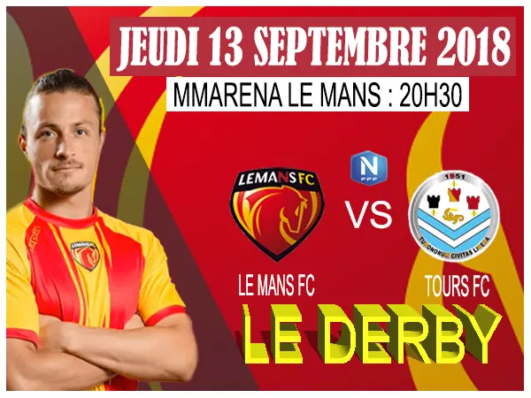 Le Mans FC – Tours FC, jour de derby !