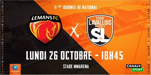 Le Mans / Laval - Notre affiche favorite - Côté Sang et Or par Clément Coulon