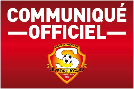 Communiqué du Support'R Club